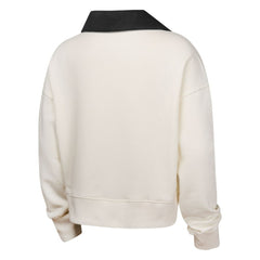 San Francisco Giants Girls Youth Ballpark Hit Collared V-Neck Pullover Sweatshirt | MLB On Sale