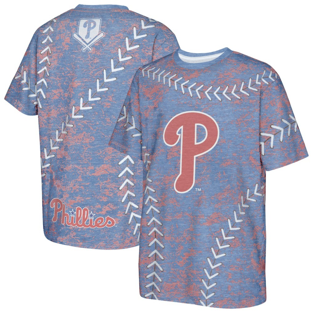 Philadelphia Phillies Youth Slide Score Bold T-Shirt | MLB For sale