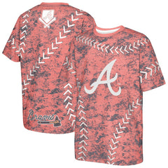 Atlanta Braves Youth Slide Score Bold T-Shirt | MLB Shop