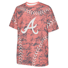Atlanta Braves Youth Slide Score Bold T-Shirt | MLB Shop