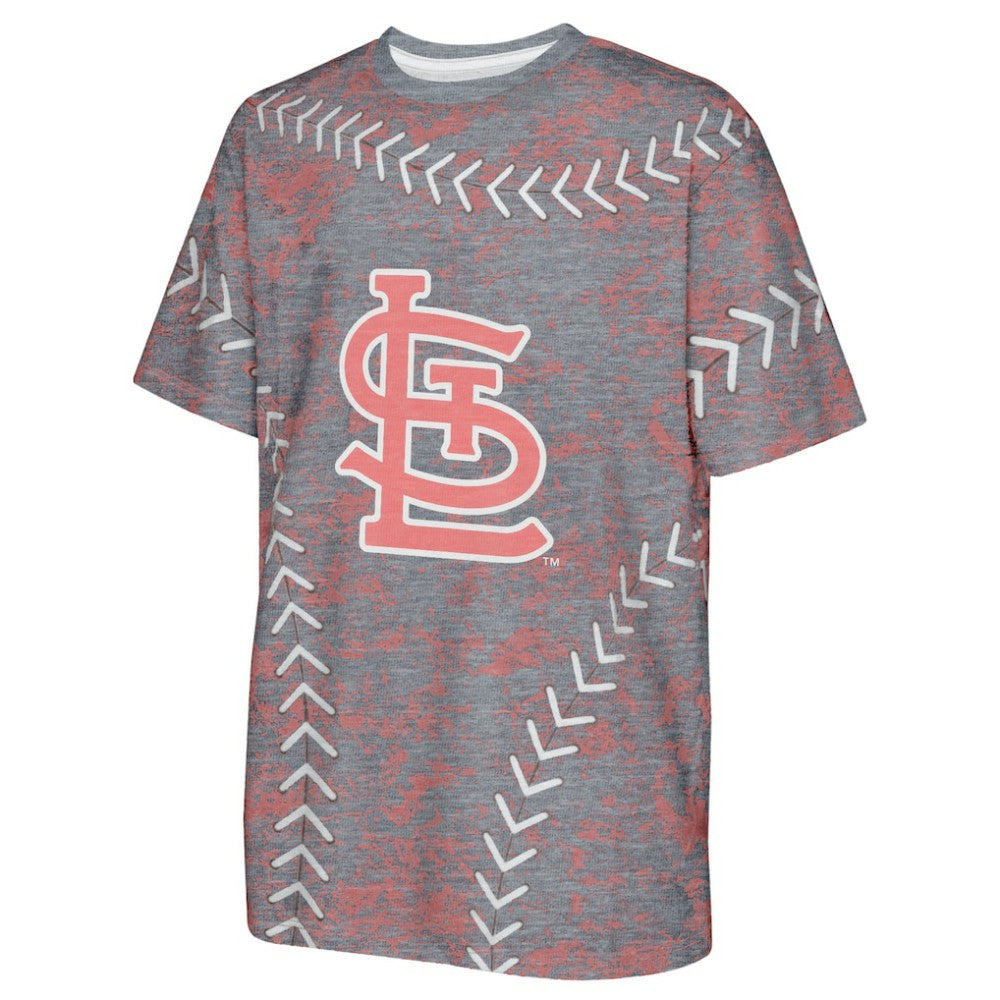 St. Louis Cardinals Youth Slide Score Bold T-Shirt | MLB Online