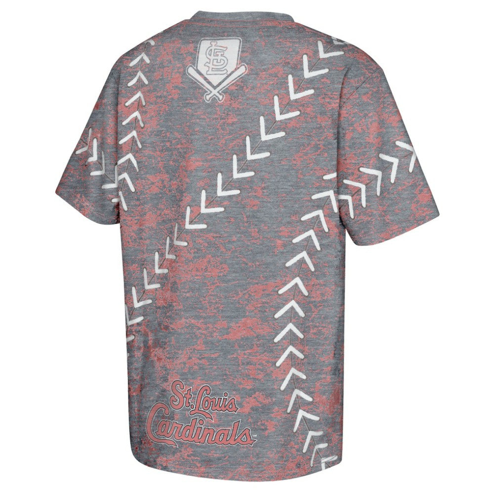 St. Louis Cardinals Youth Slide Score Bold T-Shirt | MLB Online