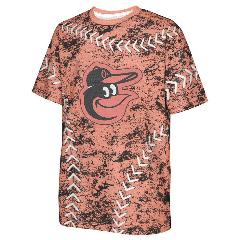 Baltimore Orioles Youth Slide Score Bold T-Shirt | MLB Discount