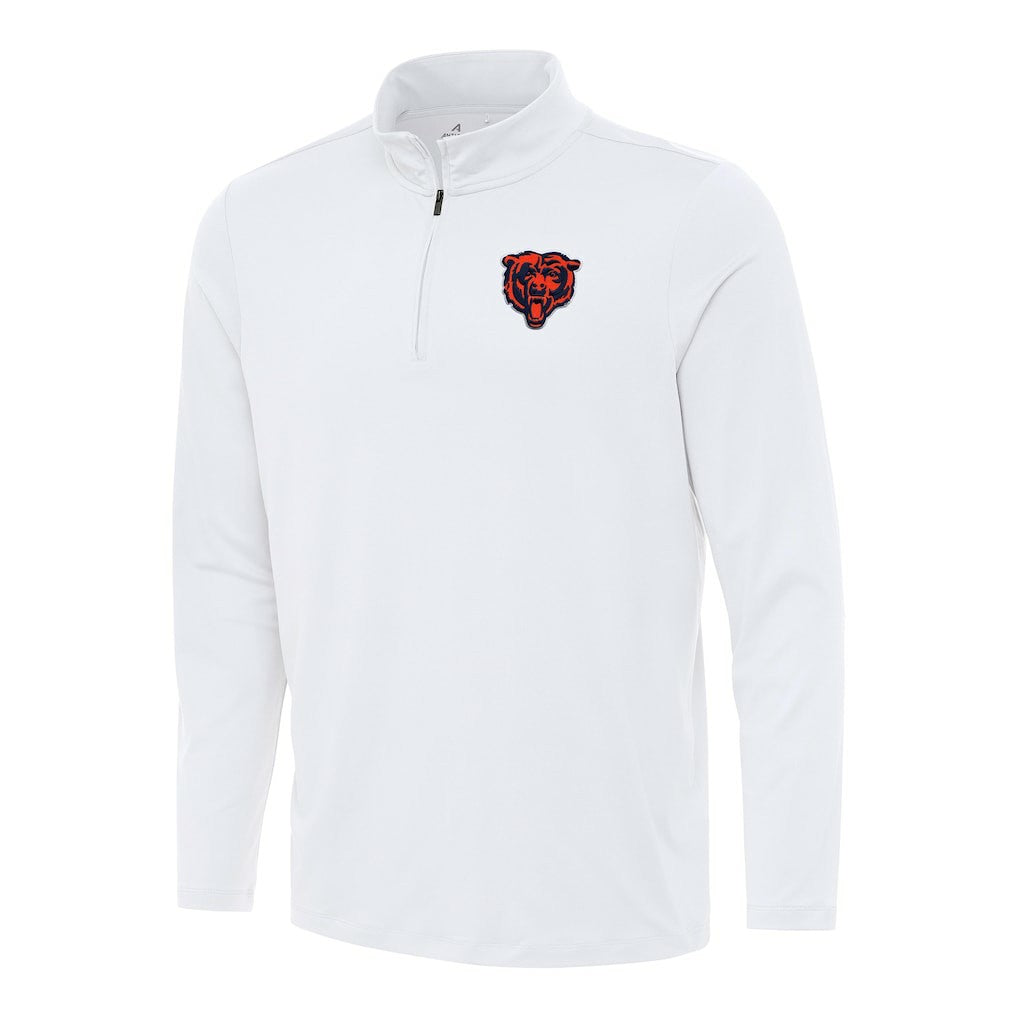 Chicago Bears  Antigua Reprocess Quarter-Zip Top