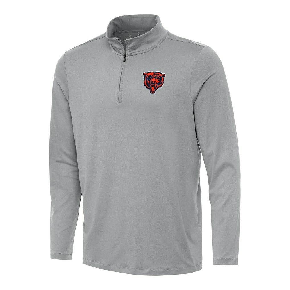 Chicago Bears  Antigua Reprocess Quarter-Zip Top