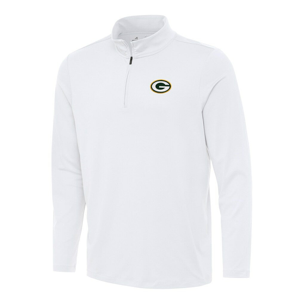 Green Bay Packers  Antigua Reprocess Quarter-Zip Top
