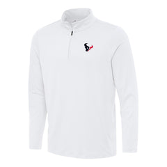 Houston Texans  Antigua Reprocess Quarter-Zip Top