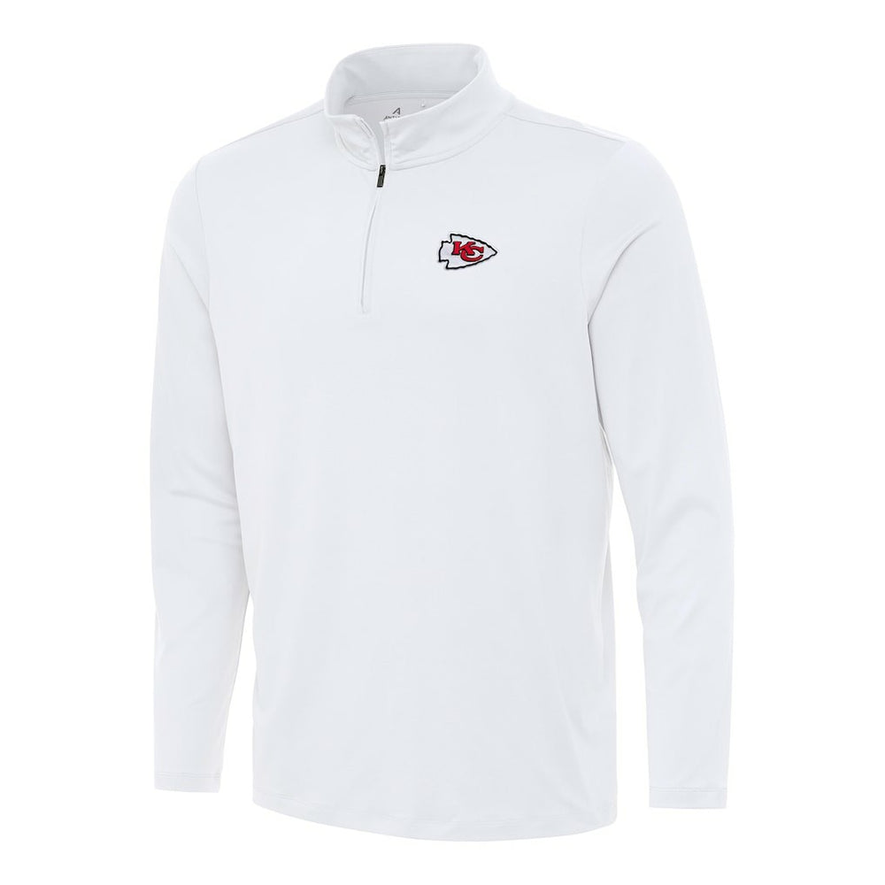 Kansas City Chiefs  Antigua Reprocess Quarter-Zip Top