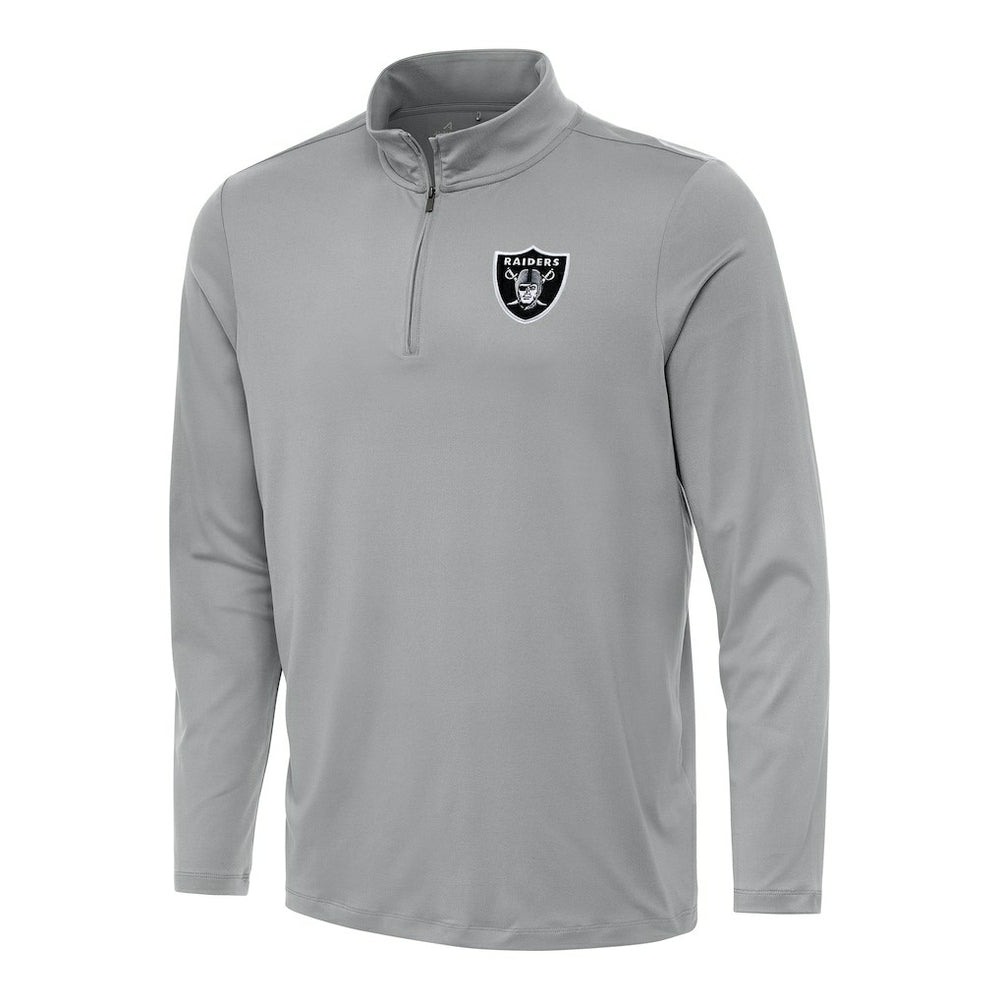Las Vegas Raiders  Antigua Reprocess Quarter-Zip Top