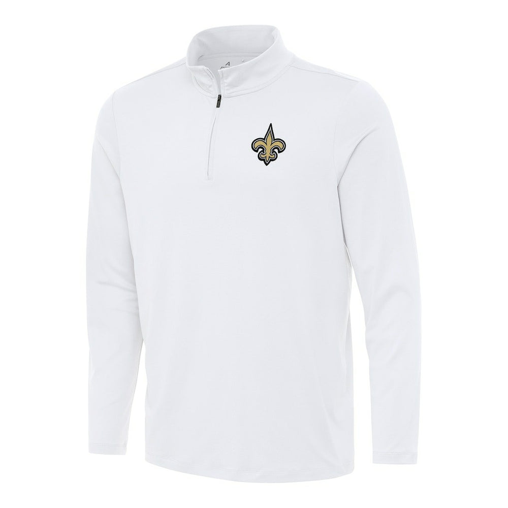 New Orleans Saints  Antigua Reprocess Quarter-Zip Top