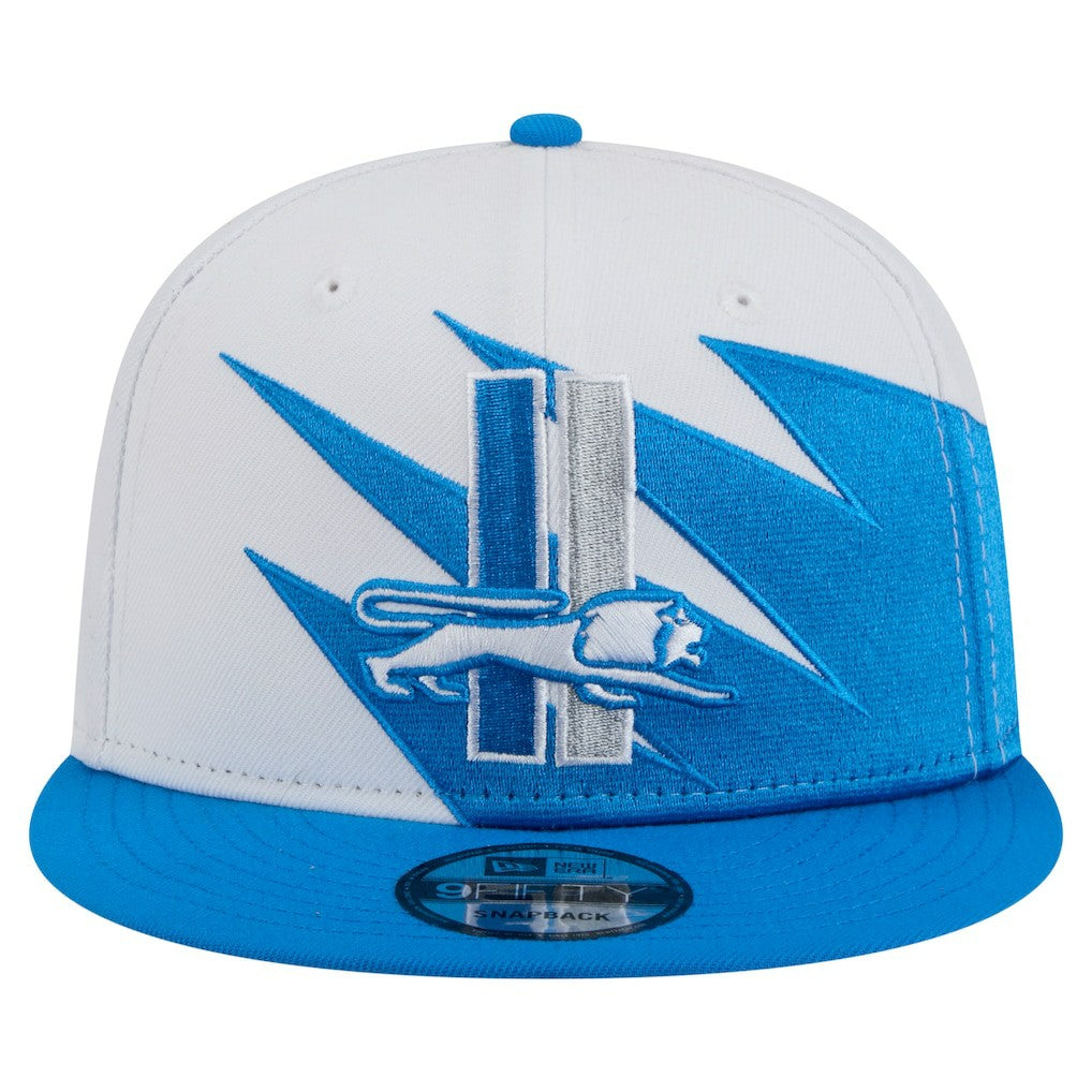 Detroit Lions New Era Throwback Jagged 9FiFTY Snapback Hat
