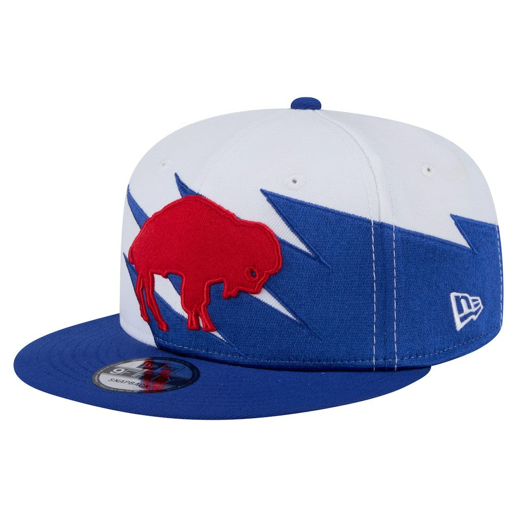 Buffalo Bills New Era Throwback Jagged 9FiFTY Snapback Hat