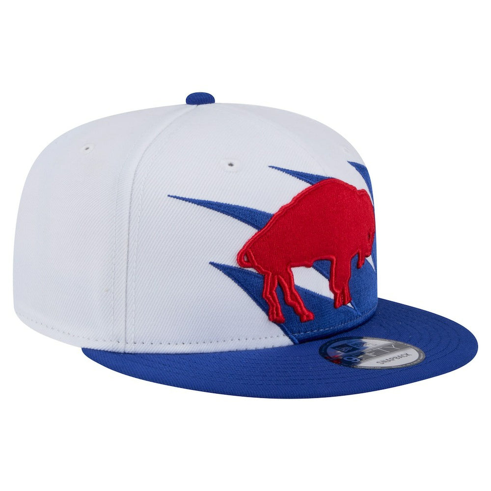 Buffalo Bills New Era Throwback Jagged 9FiFTY Snapback Hat