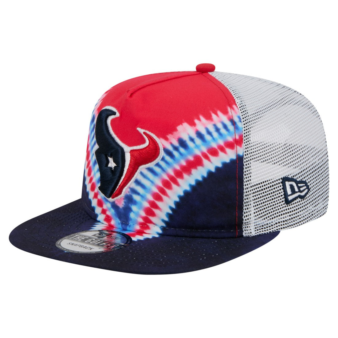 Houston Texans New Era Throwback Dye Golfer Snapback Hat