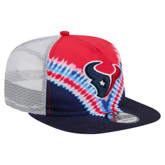 Houston Texans New Era Throwback Dye Golfer Snapback Hat