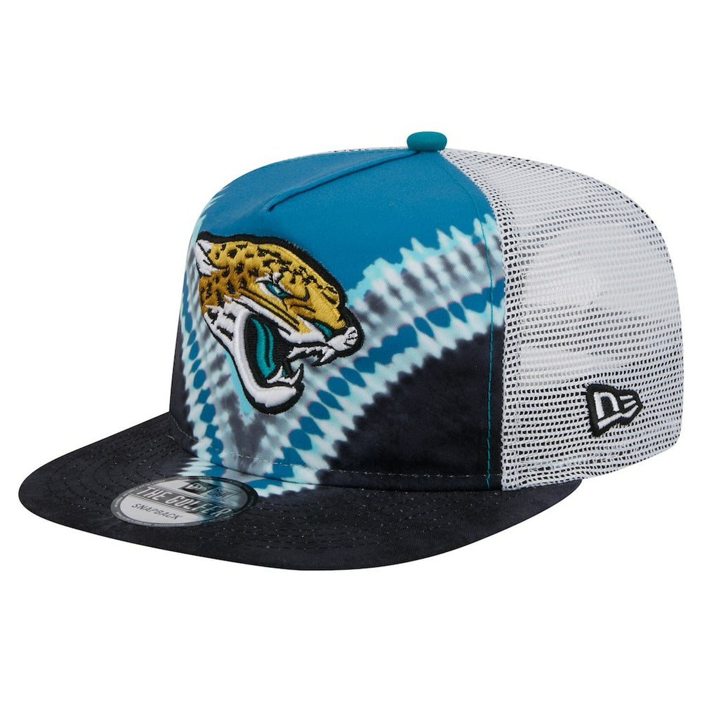 Jacksonville Jaguars New Era Throwback Dye Golfer Snapback Hat