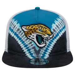 Jacksonville Jaguars New Era Throwback Dye Golfer Snapback Hat