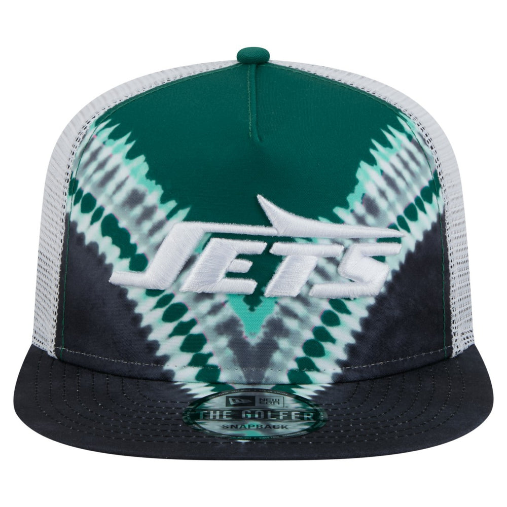 New York Jets New Era Throwback Dye Golfer Snapback Hat