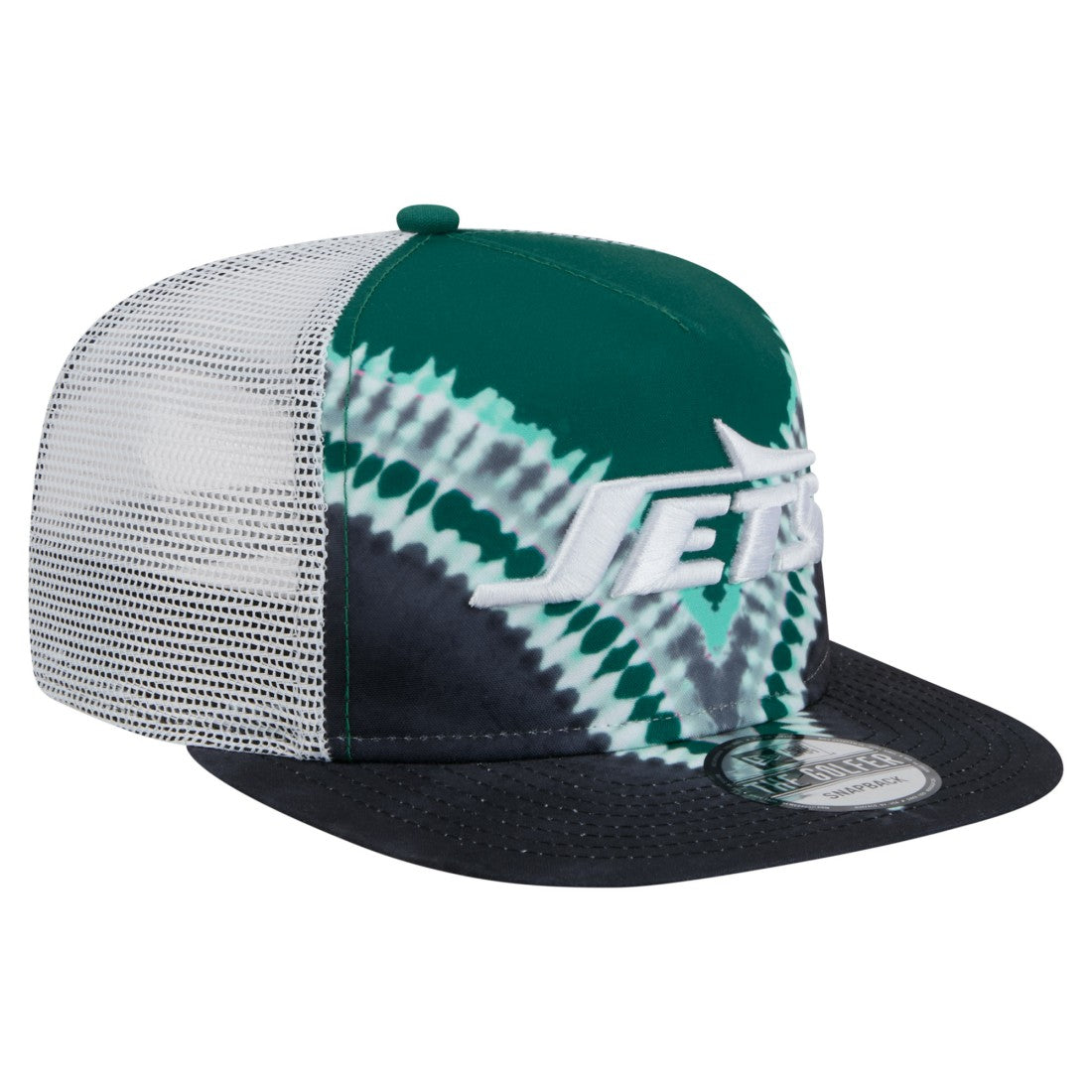 New York Jets New Era Throwback Dye Golfer Snapback Hat