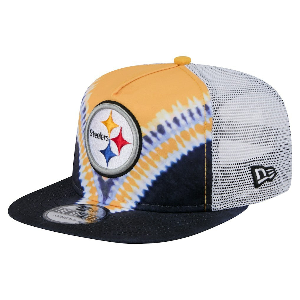 Pittsburgh Steelers New Era Throwback Dye Golfer Snapback Hat