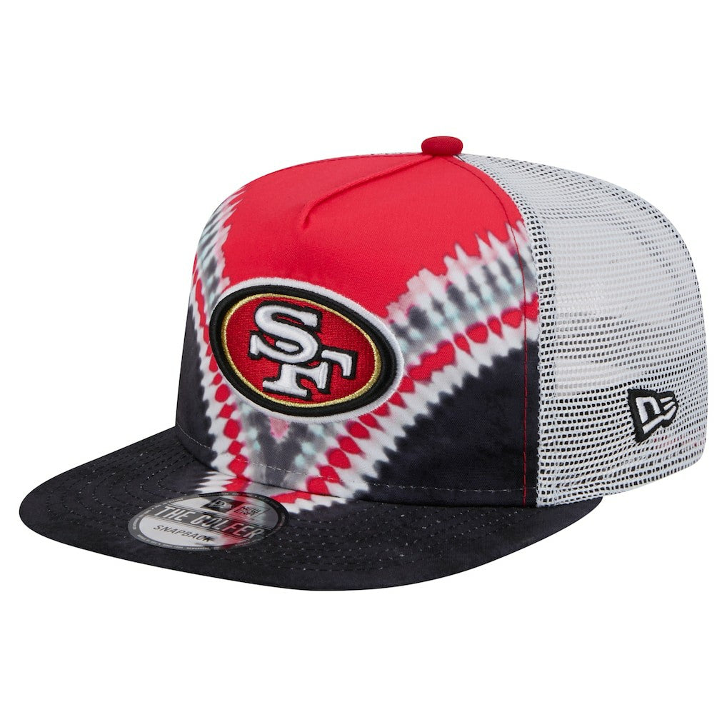 San Francisco 49ers New Era Throwback Dye Golfer Snapback Hat