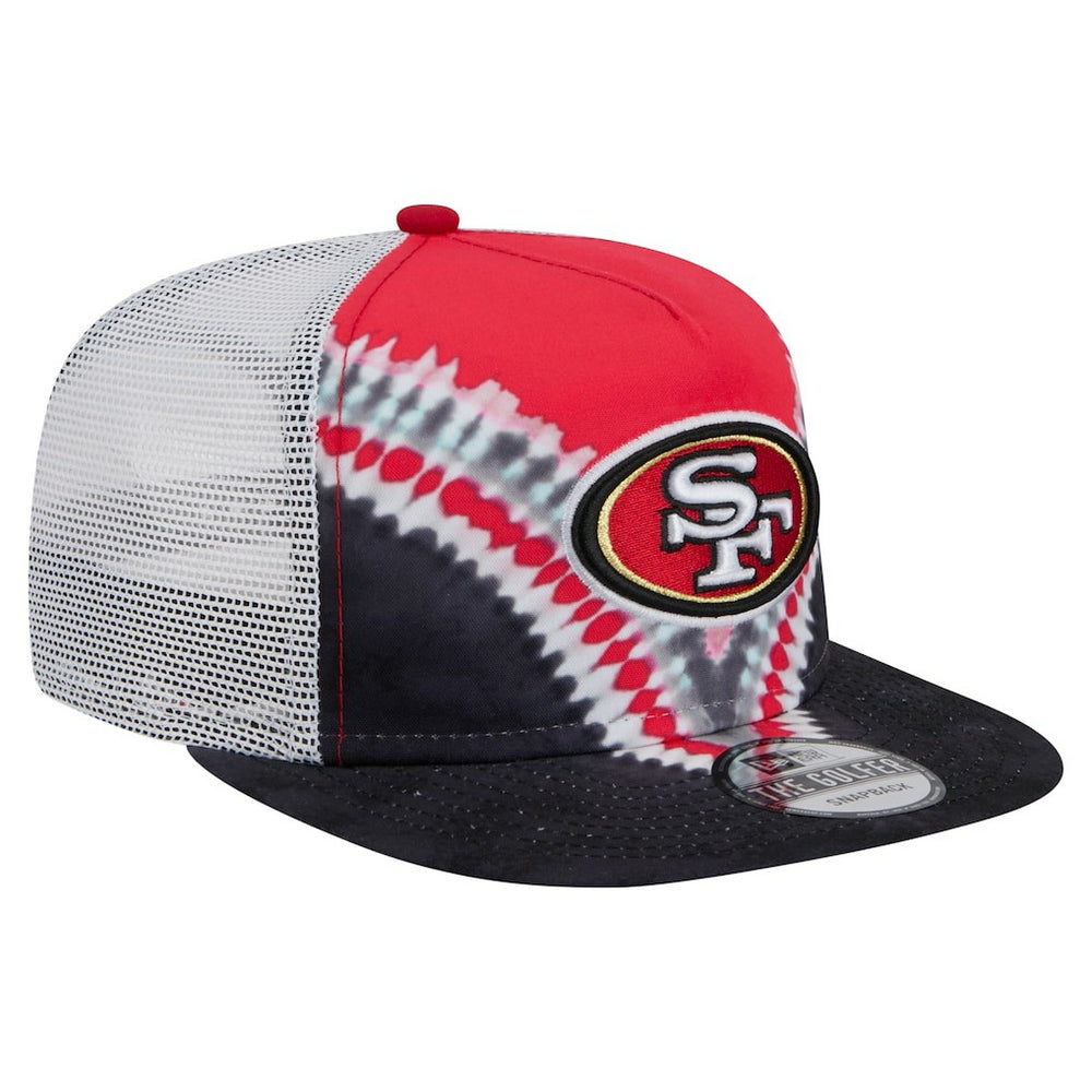 San Francisco 49ers New Era Throwback Dye Golfer Snapback Hat