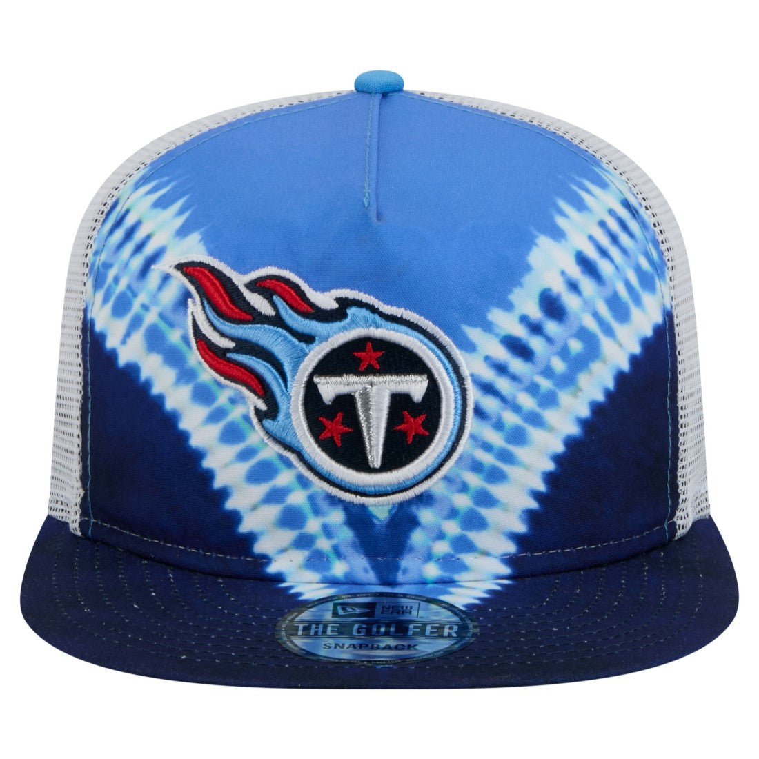 Tennessee Titans New Era Throwback Dye Golfer Snapback Hat