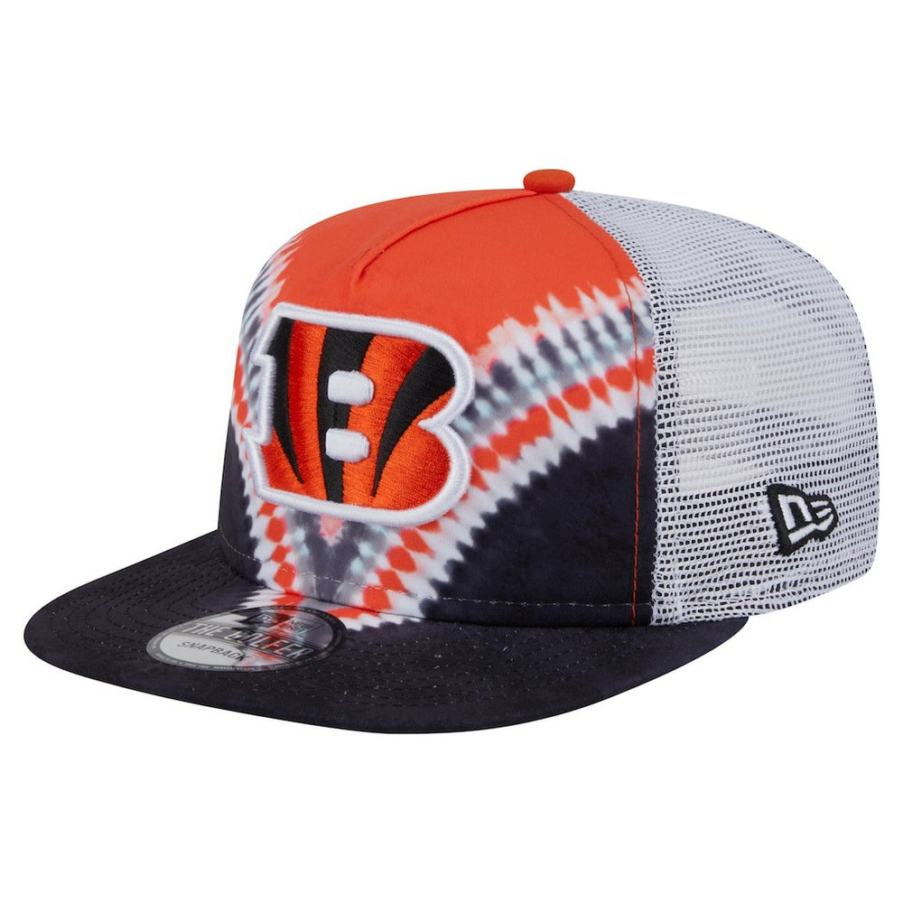Cincinnati Bengals New Era Throwback Dye Golfer Snapback Hat
