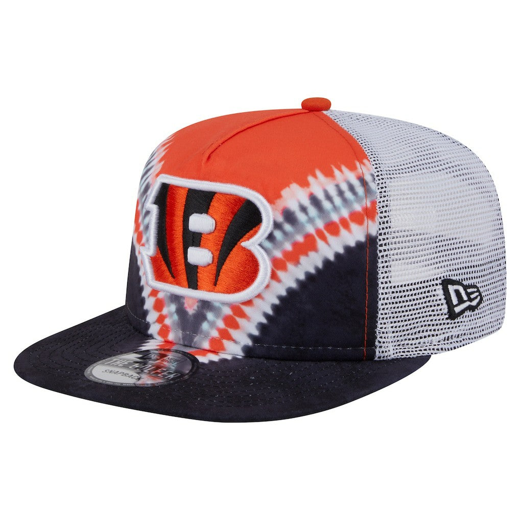 Cincinnati Bengals New Era Throwback Dye Golfer Snapback Hat