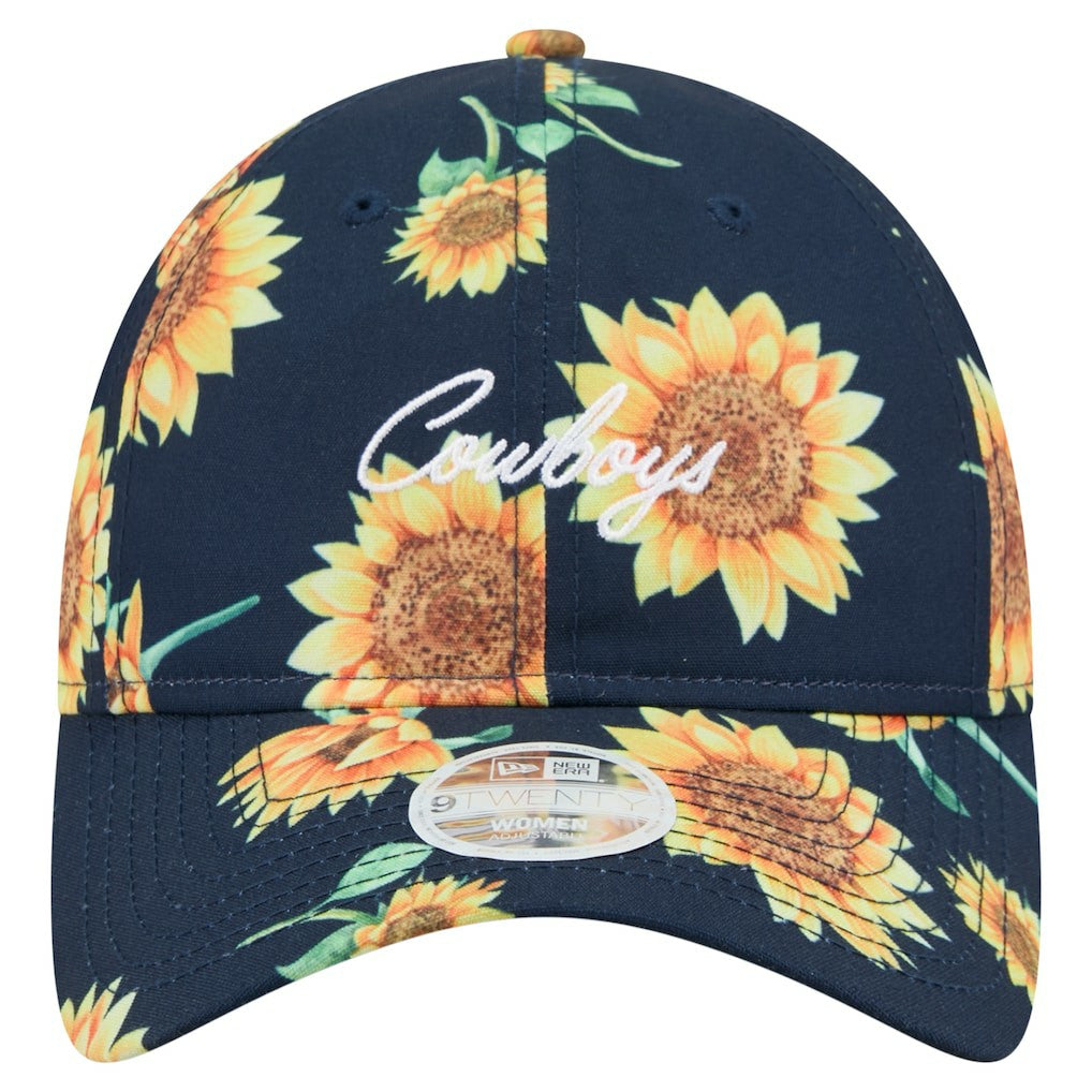 Dallas Cowboys New Era Women's Adventure Sunflower 9TWENTY Adjustable Hat