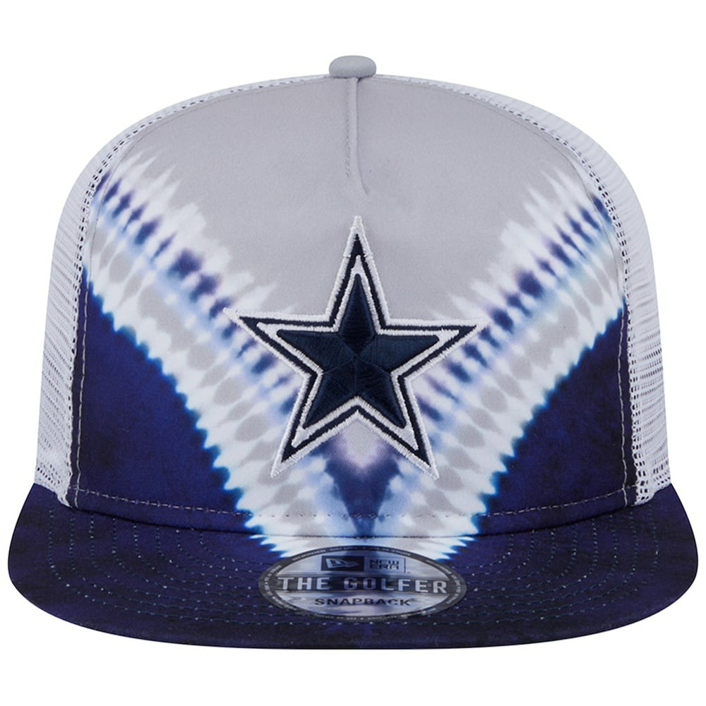 Dallas Cowboys New Era Throwback Dye Golfer Snapback Hat