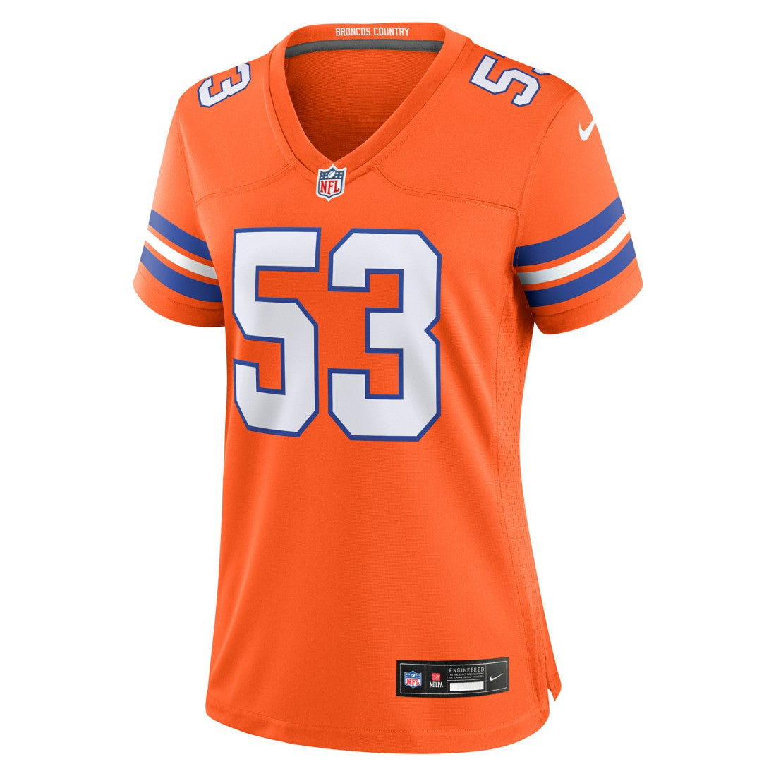Denver Broncos Nike Randy Gradishar  Women's Mile High Collection 1977 Throwback Retired Player Game Jersey