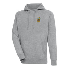 Argentina National Team Antigua Victory Pullover Hoodie Heather Gray