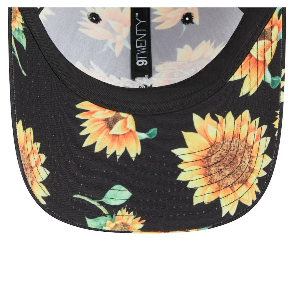Cincinnati Bengals New Era Women's Adventure Sunflower 9TWENTY Adjustable Hat