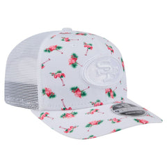 San Francisco 49ers New Era Adventure Flamingo Pattern 9SEVENTY Stretch-Snap Hat