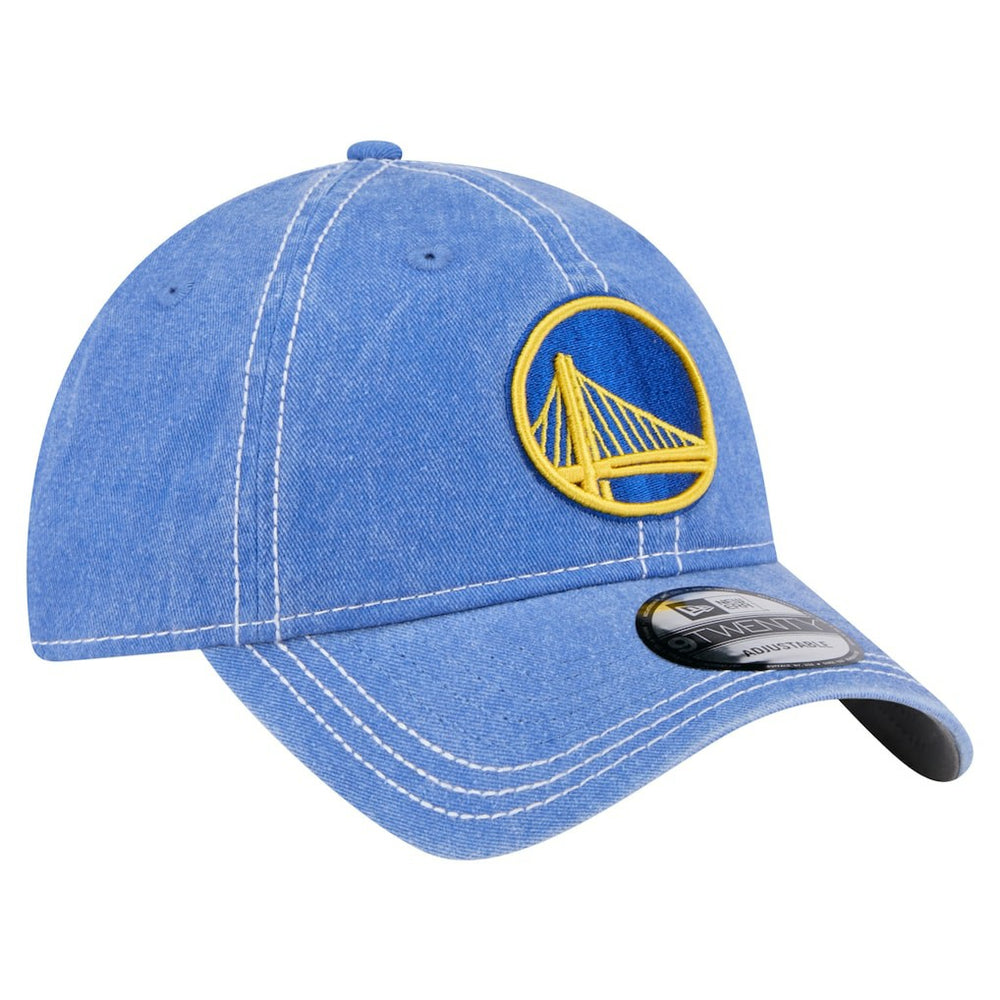 Golden State Warriors Pigment Dyed 9TWENTY Adjustable Hat sale New