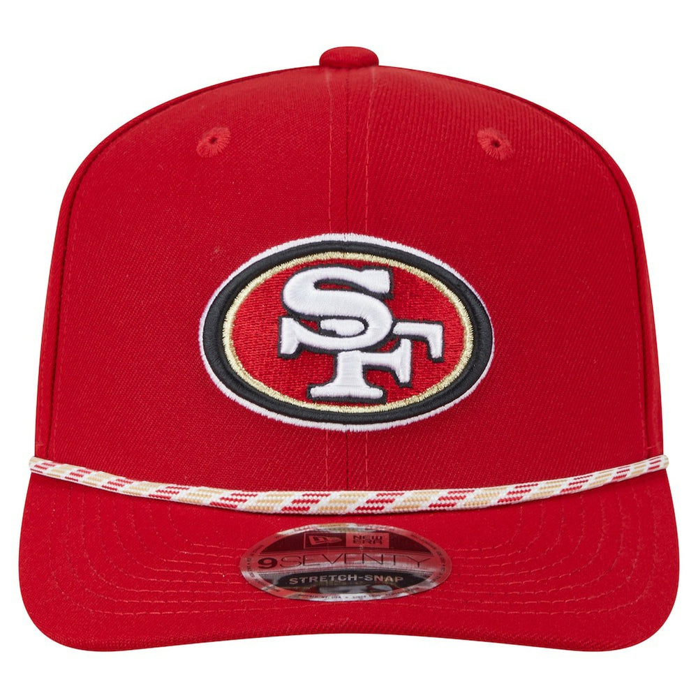 San Francisco 49ers New Era Gameday Multi Rope 9SEVENTY Stretch-Snap Hat