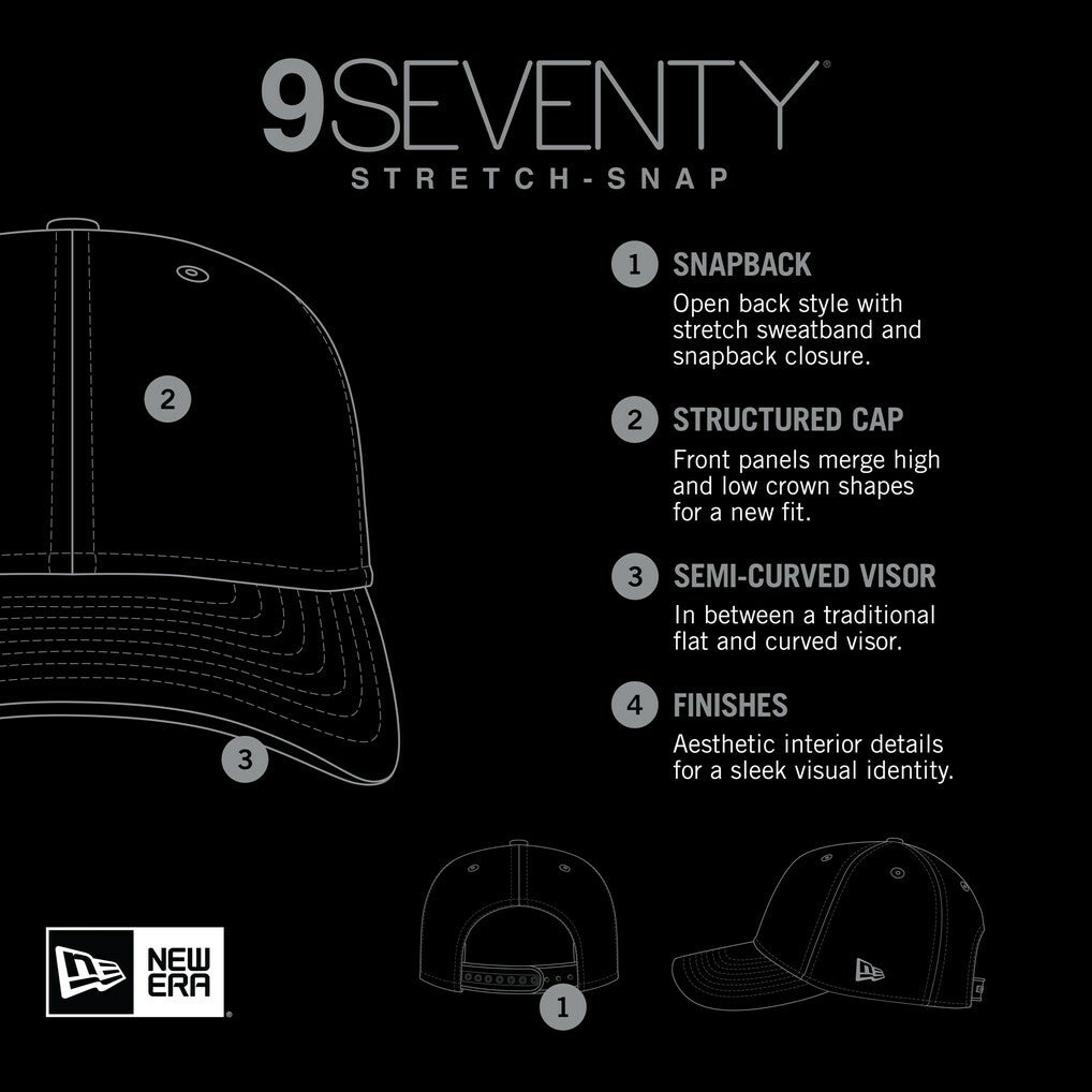San Francisco 49ers New Era Gameday Multi Rope 9SEVENTY Stretch-Snap Hat