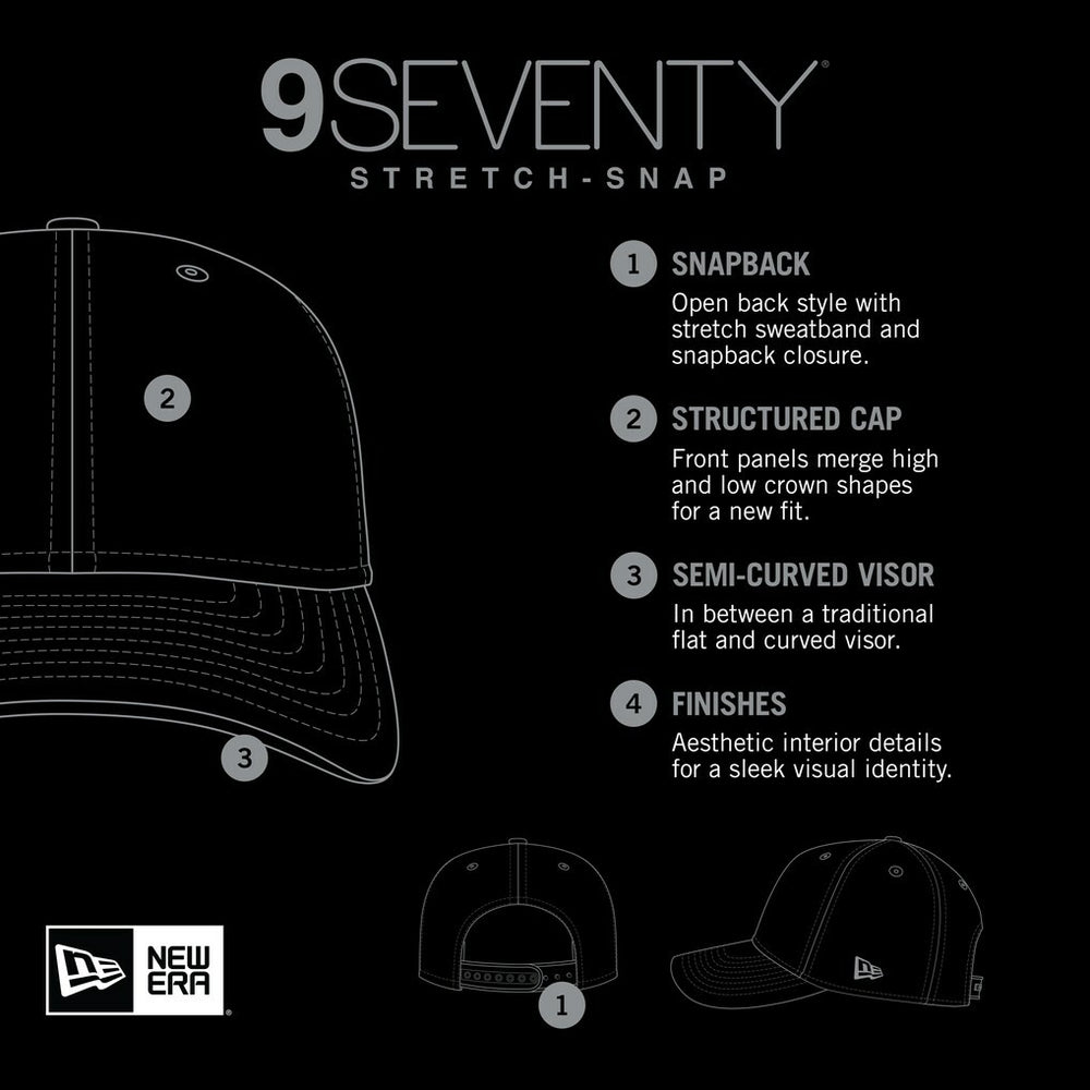 San Francisco 49ers New Era Gameday Multi Rope 9SEVENTY Stretch-Snap Hat