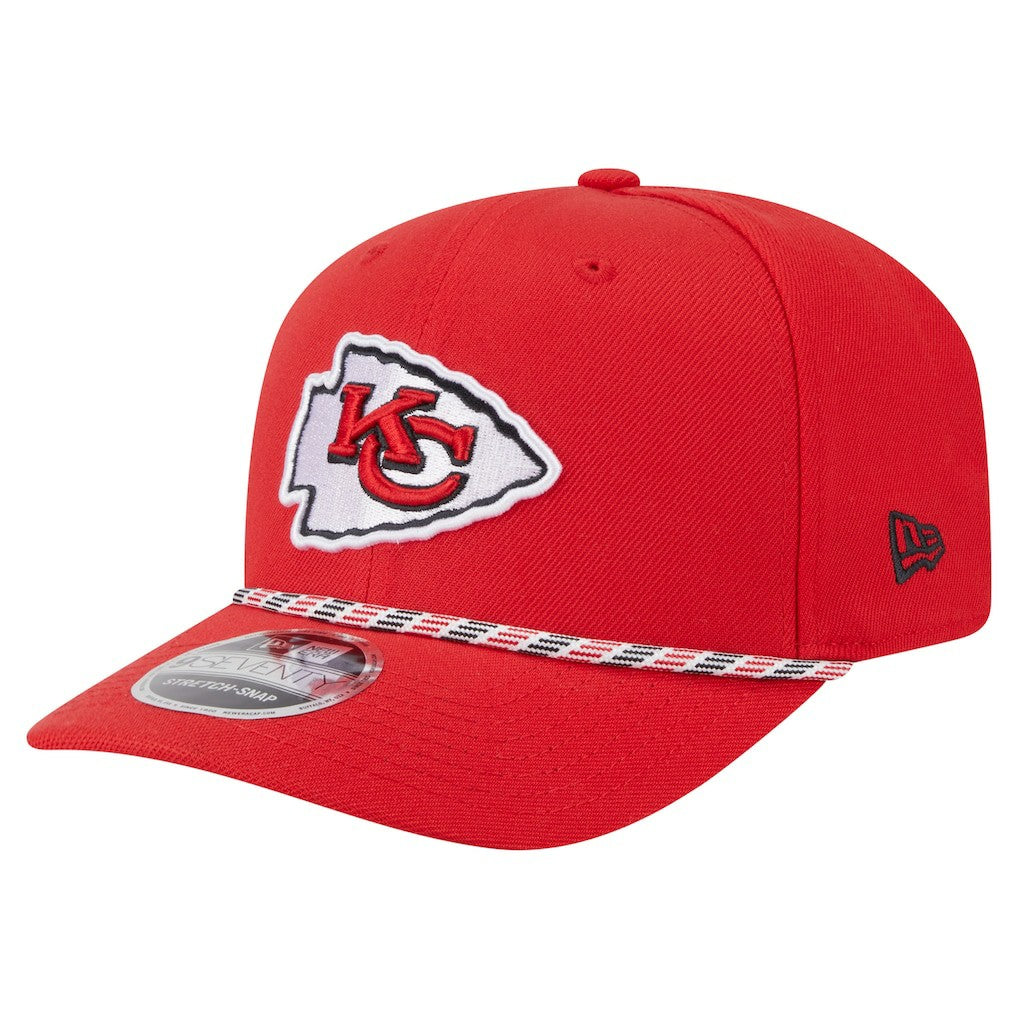 Kansas City Chiefs New Era Gameday Multi Rope 9SEVENTY Stretch-Snap Hat