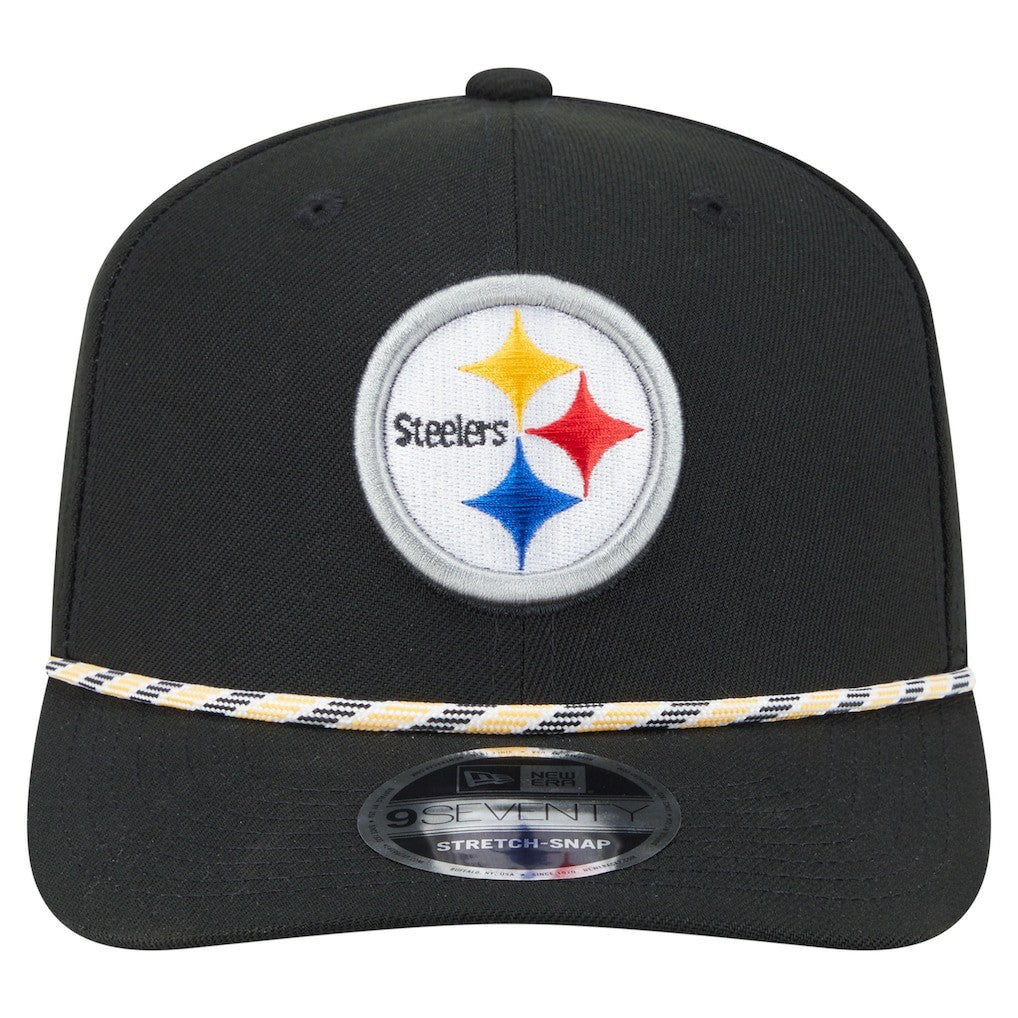 Pittsburgh Steelers New Era Gameday Multi Rope 9SEVENTY Stretch-Snap Hat