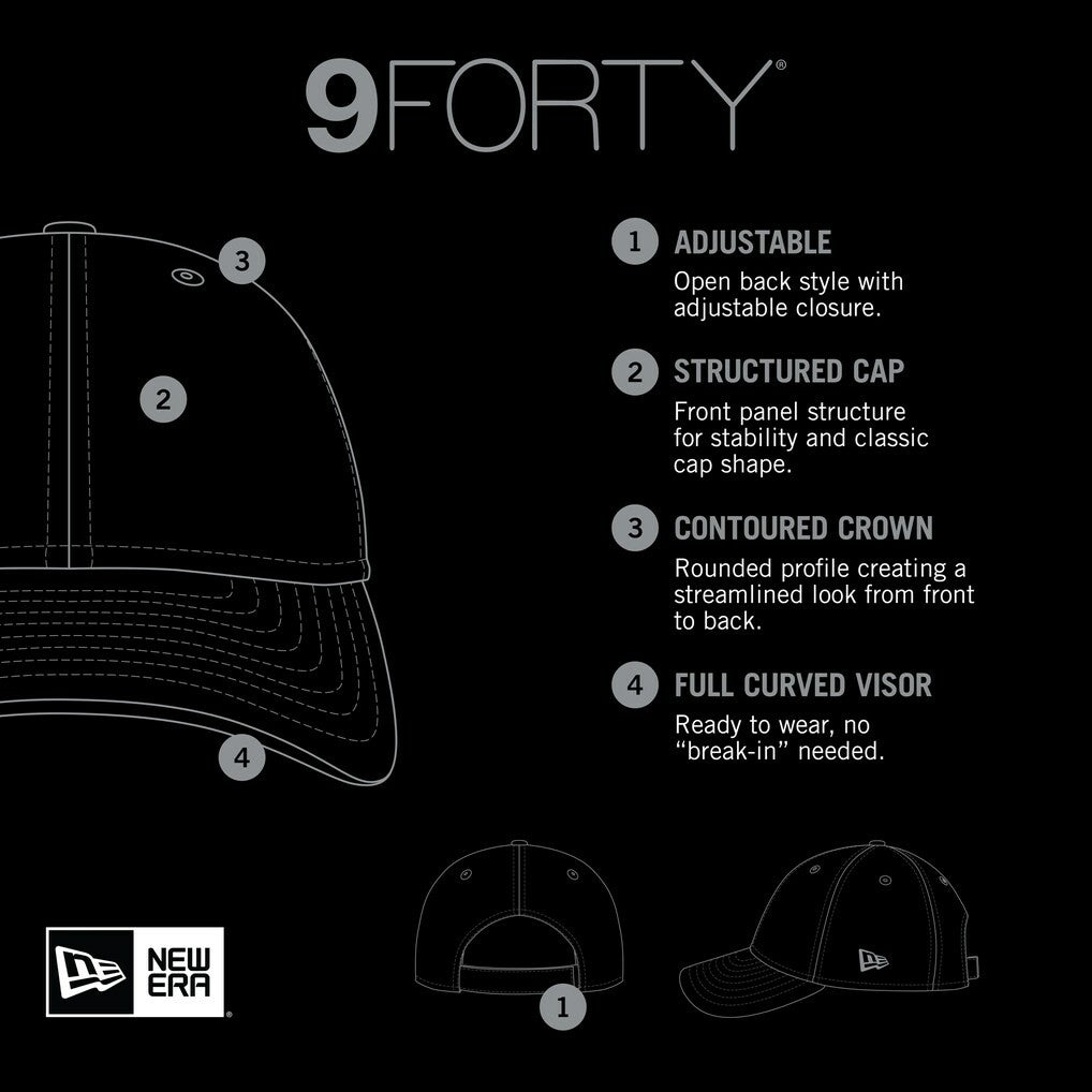 San Francisco 49ers New Era Gradient 9FORTY Adjustable Hat