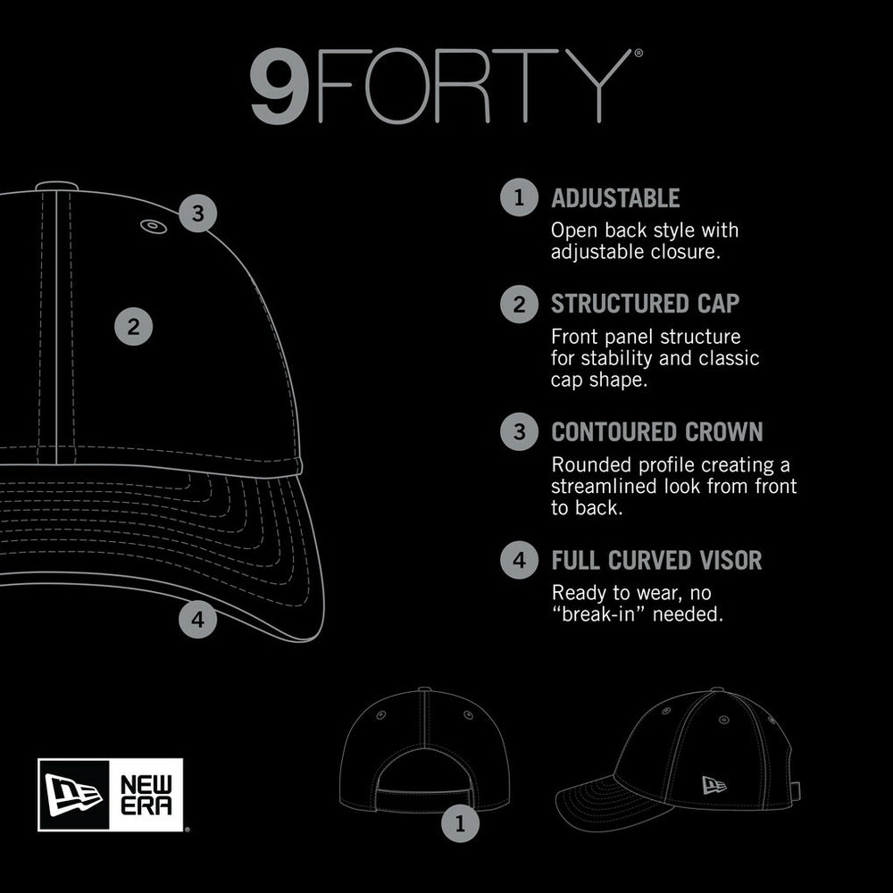 San Francisco 49ers New Era Gradient 9FORTY Adjustable Hat