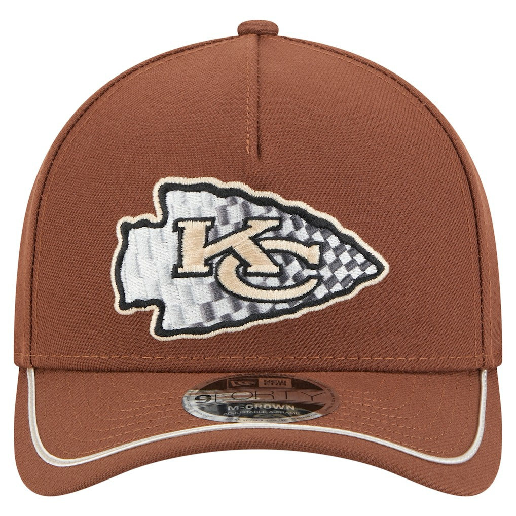 Kansas City Chiefs New Era Motorsport 9FORTY Adjustable Hat