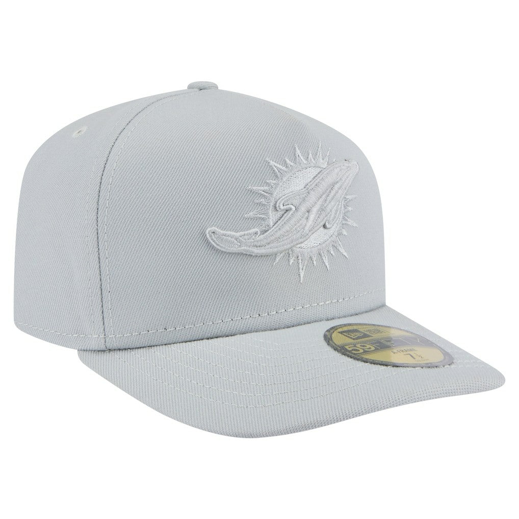 Miami Dolphins New Era Color Pack A-Frame 59FIFTY Fitted Hat