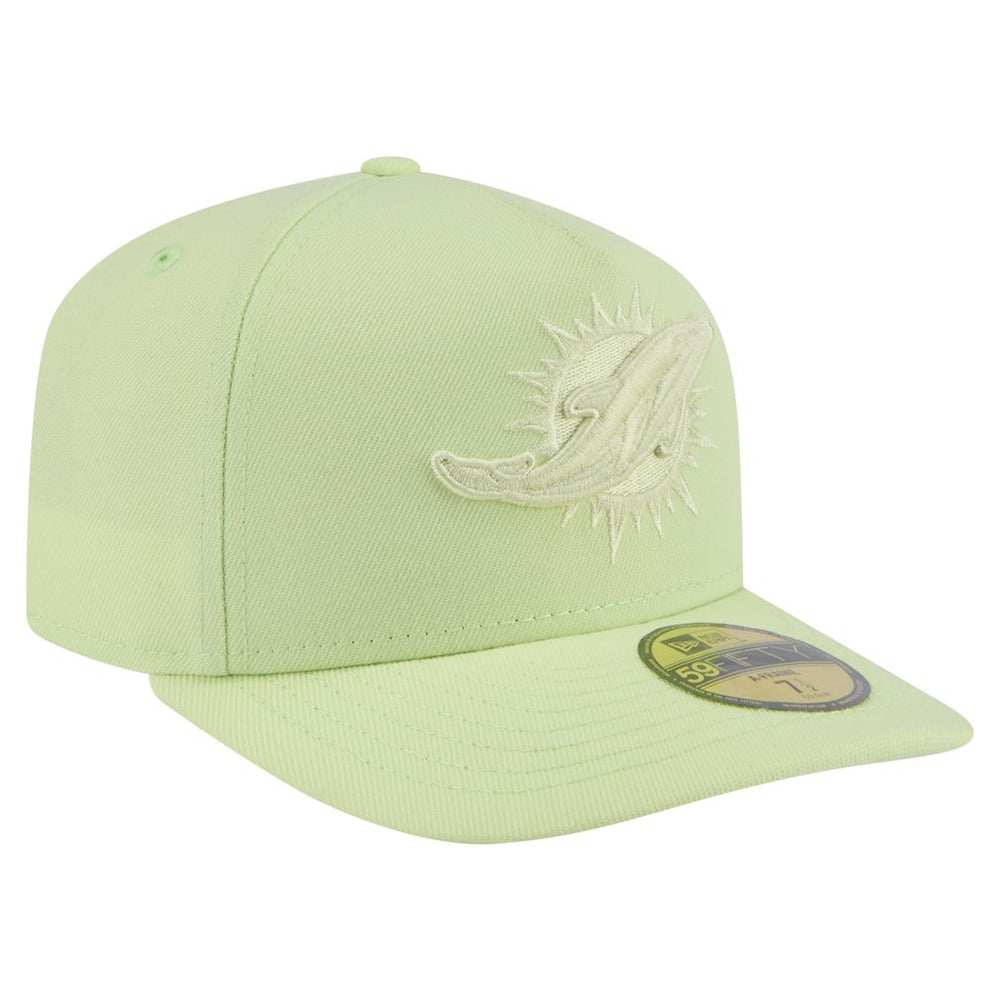 Miami Dolphins New Era Color Pack A-Frame 59FIFTY Fitted Hat