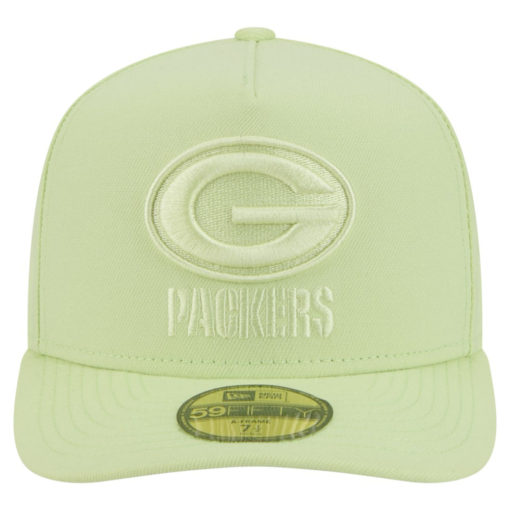Green Bay Packers New Era Color Pack A-Frame 59FIFTY Fitted Hat
