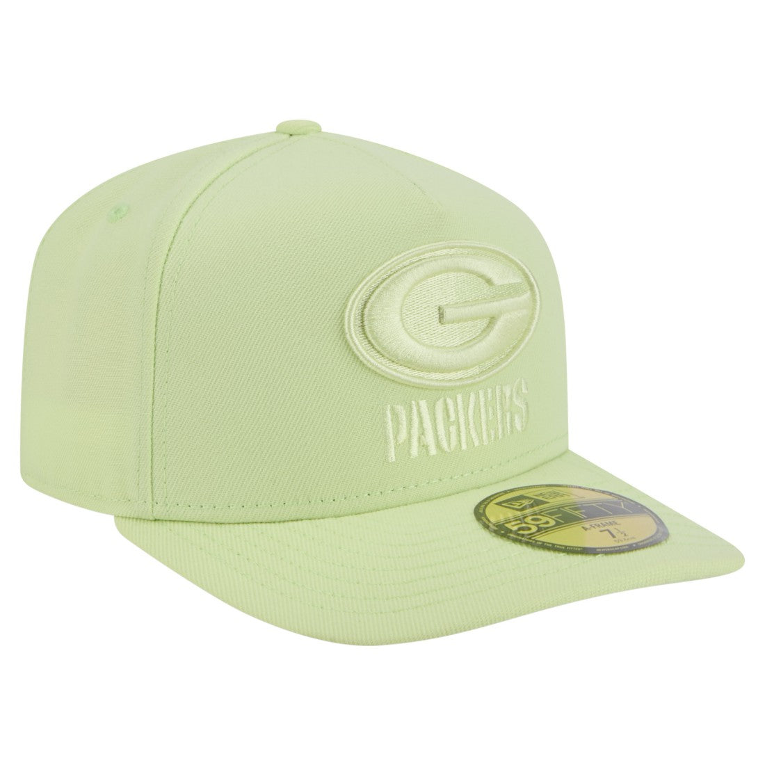 Green Bay Packers New Era Color Pack A-Frame 59FIFTY Fitted Hat