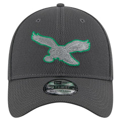 Philadelphia Eagles New Era Throwback Logo Main 39THIRTY Flex Hat