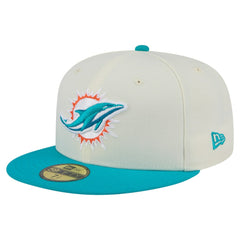 Miami Dolphins New Era Main 59FIFTY Fitted Hat